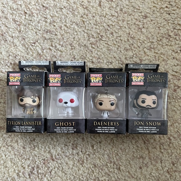 Game of Thrones Pocket Pop keychains